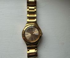 Swatch Gold Watch