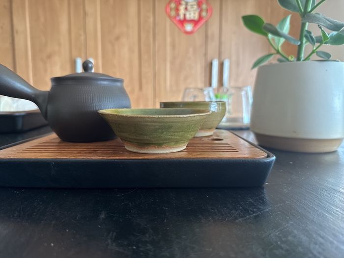 Handcrafted Matcha tea cup