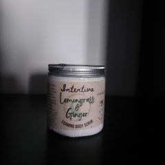Intentiva Lemongrass & Ginger Foaming Sugar Body Scrub