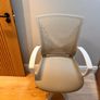 Perfect Condition Ergonomic White Office Chair Image 2