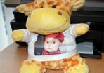 Personalised Giraffe Plush Toy Great Gift Present For Newborn