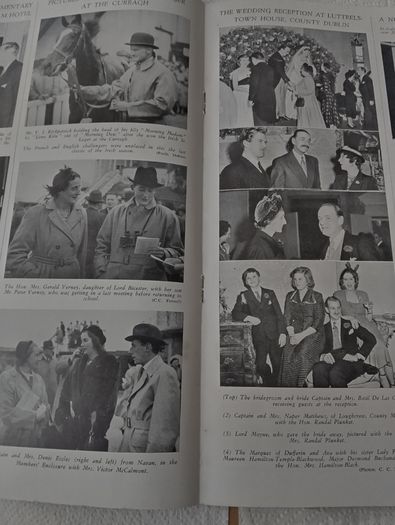 Social & Personal original magazine from 1950.