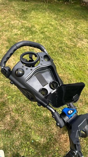 Golf bag + trolley
