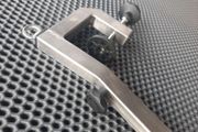 Transducer mount for large transducers , bended .