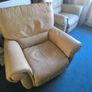 2 Leather Armchairs Image 2