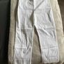 White Cropped trousers Image 2