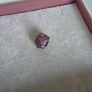 Pandora  honeysuckle pink shimmering droplet charm very good condition Image 4