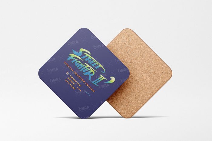 Street Fighter II Special Championship Edition Retro Gaming Coaster
