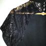 Black lace sequence short's jumpsuit Image 6