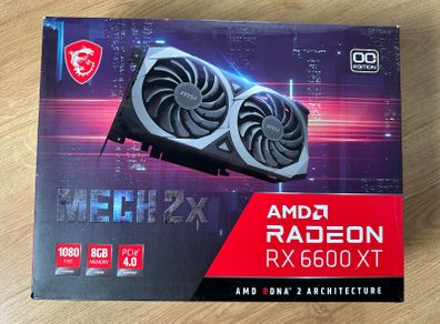 Msi Mach 2x - Amd Radeon Rx 6600 Xt - 8gb