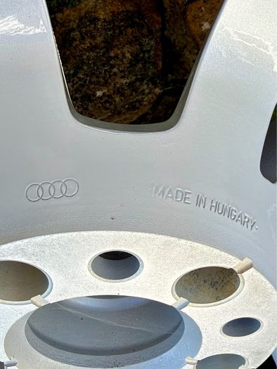 Genuine A6 Alloy wheels