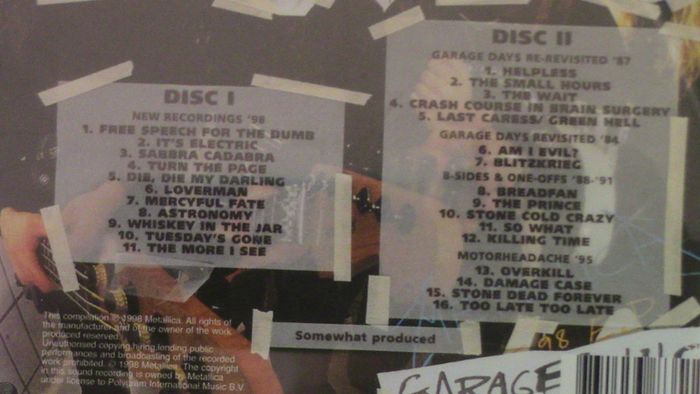 Metallica - Garage Inc. (2 x CDs)
