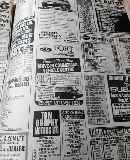 Vintage newspapers from 1994