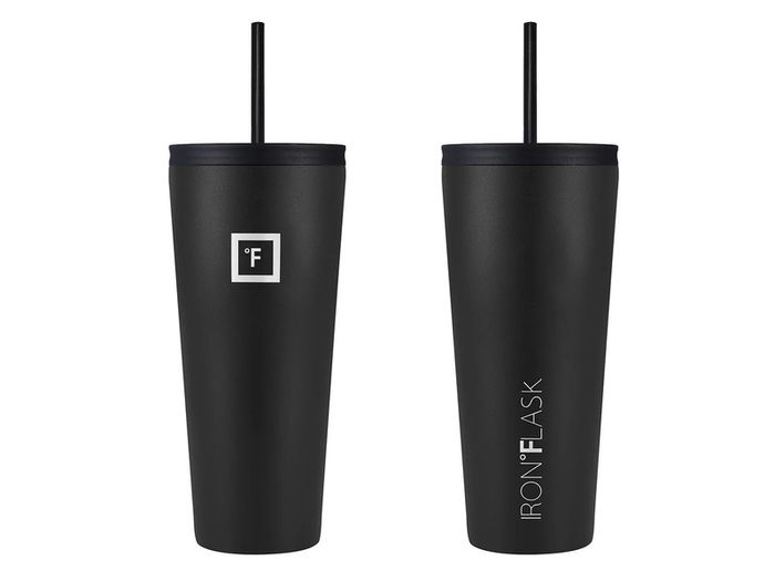 Brand New IRON FLASK Classic Tumbler 2.0 - 2 Lids Straw Flip,