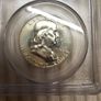 1956 Franklin Half Dollar Proof Type 2 Rare Small Eagle Variety  Silver Image 2