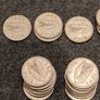 LOT of 65 Irish Sixpences 1952 to 1968 Wolfhound incl 1952 1958 1953 Bulk Image 4