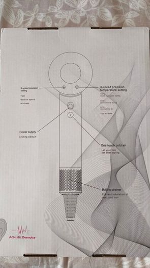 Hair dryer Magnetic heads