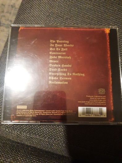 Lamb Of God: Wrath CD -2009