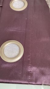 Faux Silk Eyelet Curtain BNWT