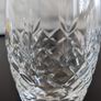 Vintage Cut Crystal Diamond & Fan Glasses Matching Set of 7 Image 7