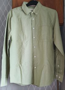 Women's Green Oxford Shirt - Size Medium New