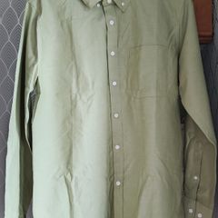 Women's Green Oxford Shirt - Size Medium New