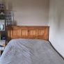 Wooden Double bed with mattress Image 2