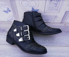 Ladies Truffle Collection heeled ankle boots uk 5