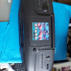 Goldstar CD Radio Dual Cassette Player Model No CD-540L, in excellent cosmetic condition