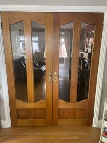 Mahogany internal doors