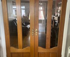 Mahogany internal doors