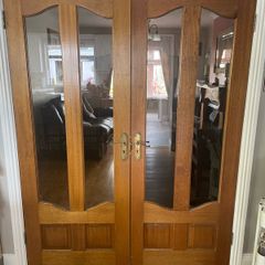 Mahogany internal doors