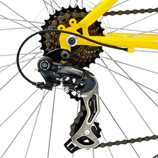 35cm Viking Race Pro 14 Speed 24" Wheel Boys, Yellow/Black