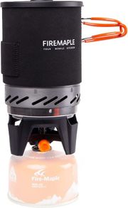 FMS-X1 Camping Stove Gas System | Portable Pot / Jet Burner Outdoor Gas Cooking Essentials | Compact Equipment for Hiking Trekking Backpacking Fishing Hunting Bushcraft