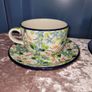 Boleslawiec pottery- cups and saucers Image 3
