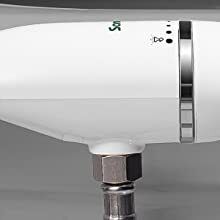 Ultra-Slim Bidet,Bidet Attachment for Toilet UK, Non-Electric Bidet Seat Attachment Dual Nozzle (Rear/Feminine Wash),with Hose and Brass Valve