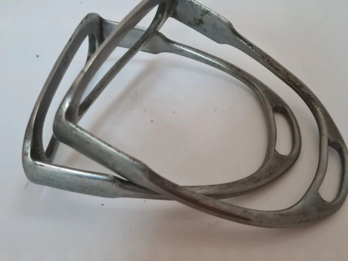 Vintage Crown Silver Plate Co. English Riding Stirrups (Pair)