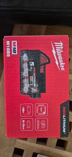 New Milwaukee M18 5Ah Battery's