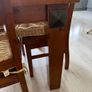 Wooden table & 6 chairs Image 10
