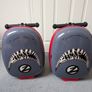 Pair of Zinc Flyte Scooter Suitcases, Shark Design Image 4