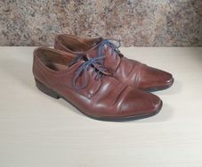 Mens Llyod of Germany brown leather shoes Size UK 10.5  formal casual Oxford