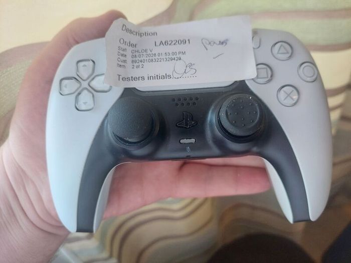 Ps5 dual sense edge controller with back buttons.