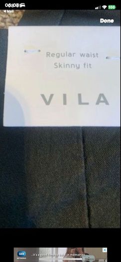 jeans Bnwt size 10 black leather coated skinny jeans
