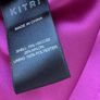 Magenta velvet Kitri Dress Image 6