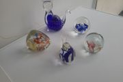 Stylish Vintage Paperweights x 5