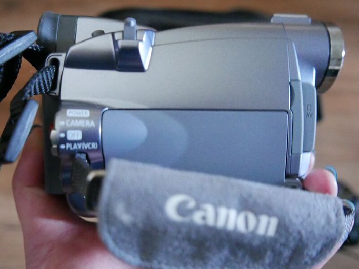 Canon ZR80 NTSC MiniDV Camcorder 18x Optical Zoom Video Transfer Tested works