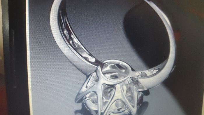 Sterling Silver Solitaire Ring