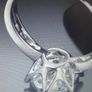 Sterling Silver Solitaire Ring Image 4
