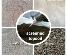 Hardcore 804 - Topsoil - Gravel - Sand  - Dust