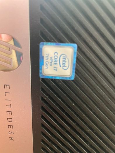 HP Elitedesk 800 g3, 8gb ram, 256gb ssd, windows 11 pro